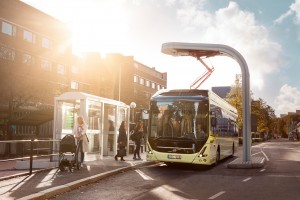 Innovative charging for electric buses