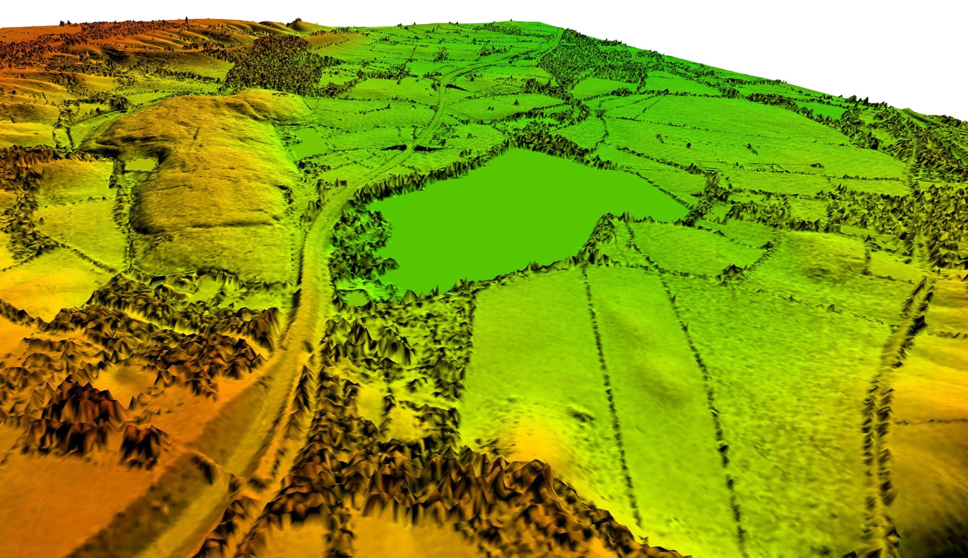 Laser map LiDAR image