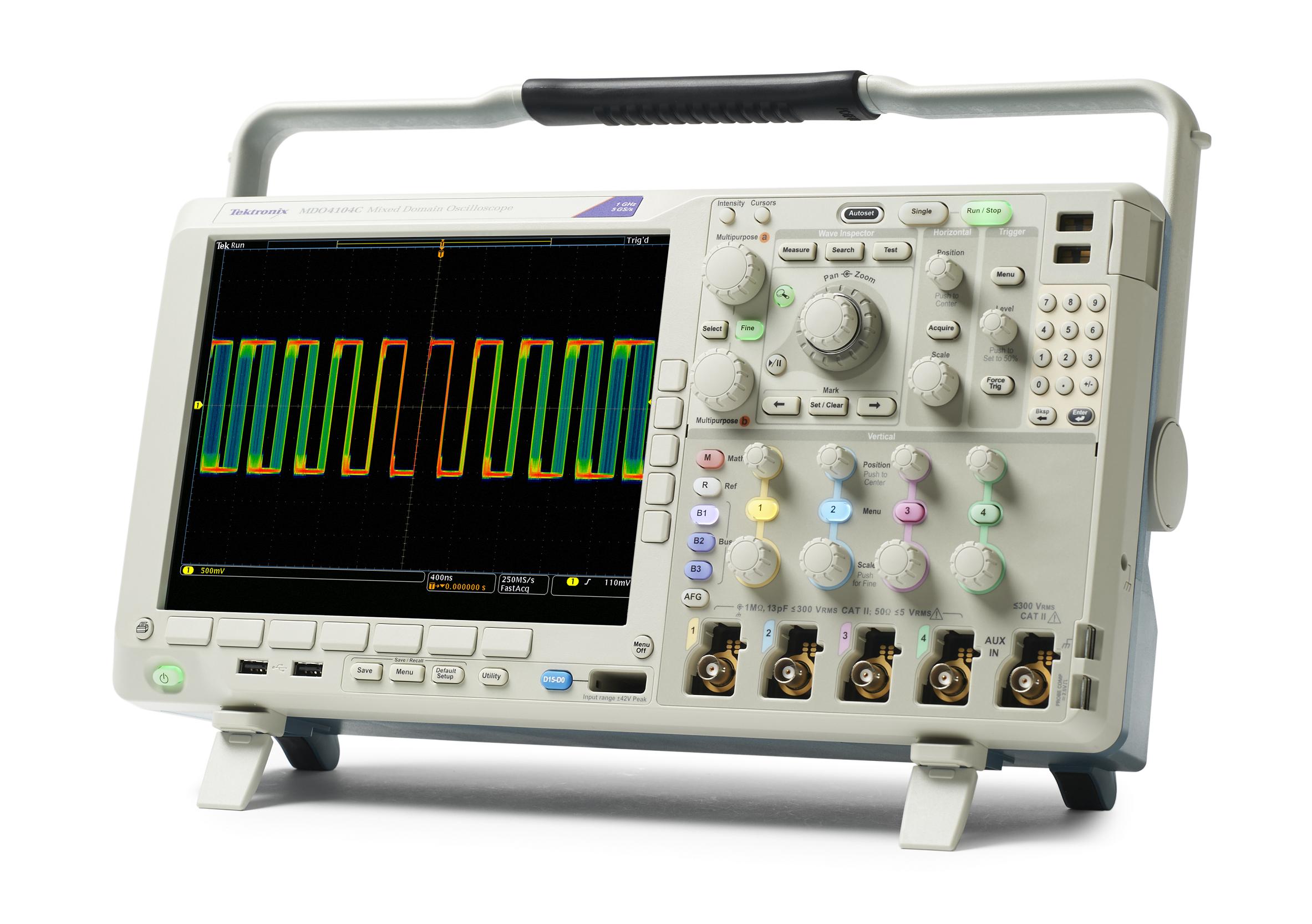 Mixed domain oscilloscope
