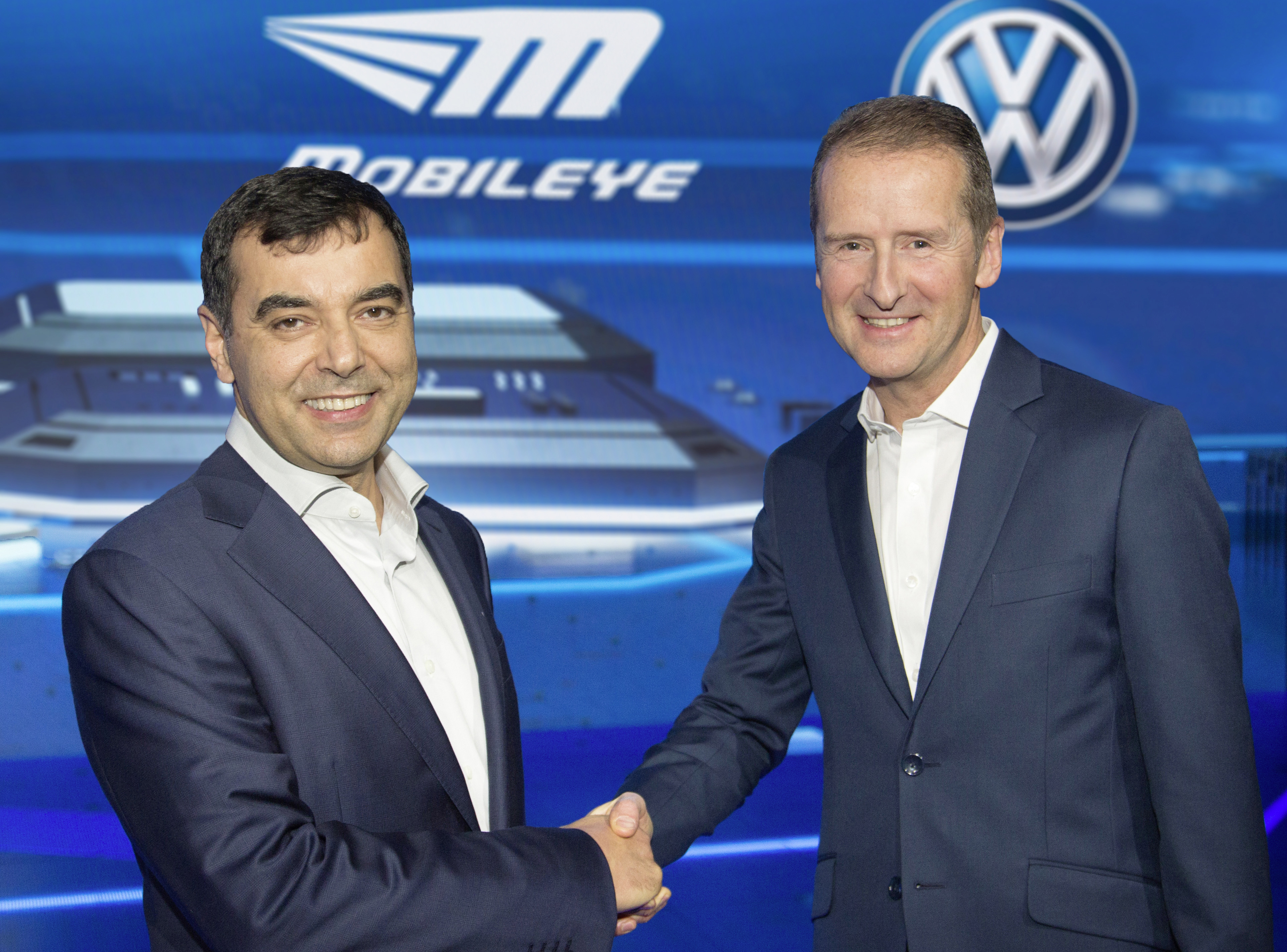 Mobileye and VW forge partnership at CES 2016