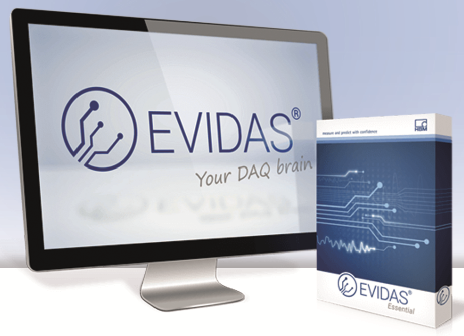EVIDAS software interface for data acquisition