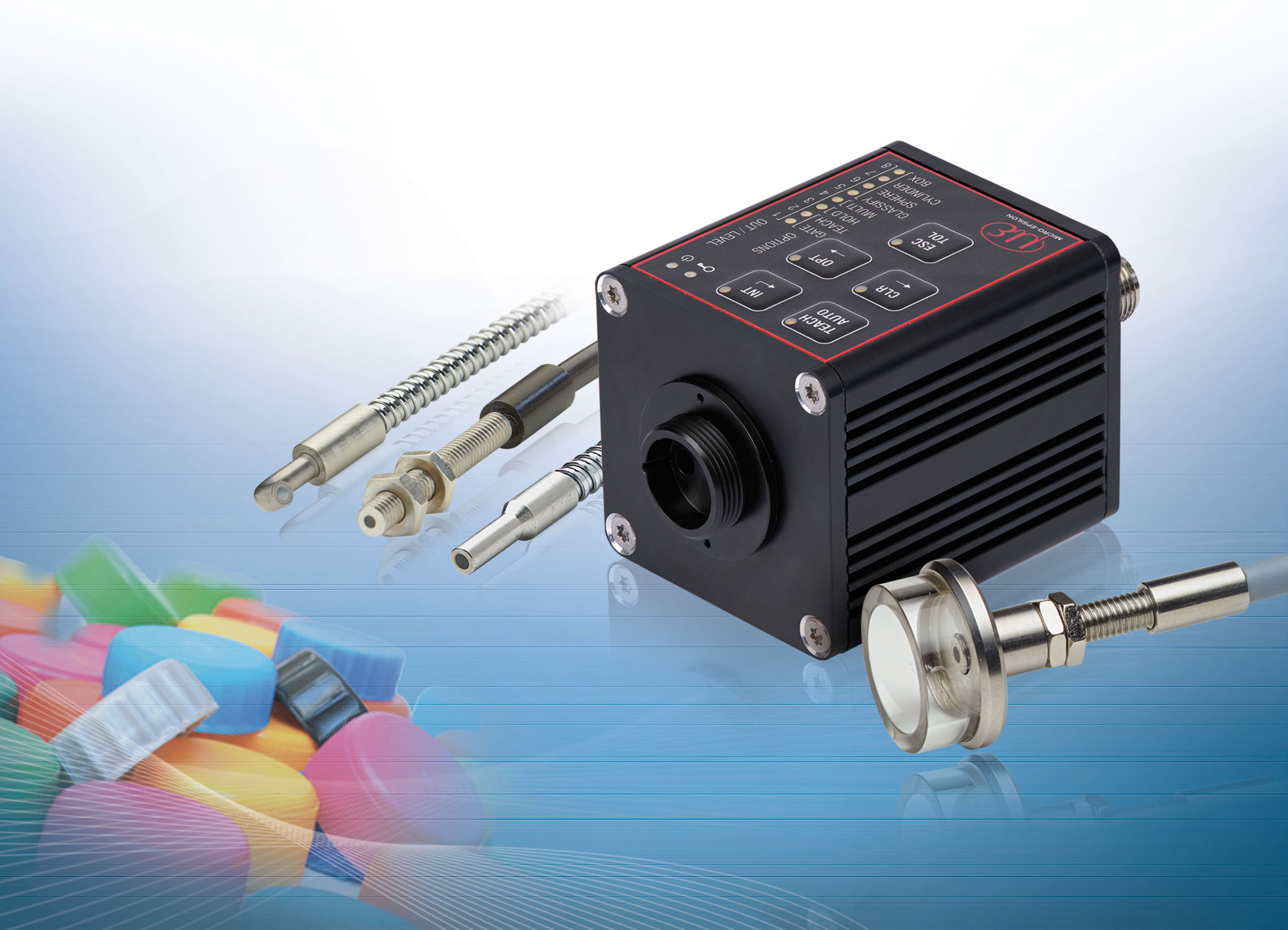 Compact colour sensors for industrial applications are able to connect on the IIoT