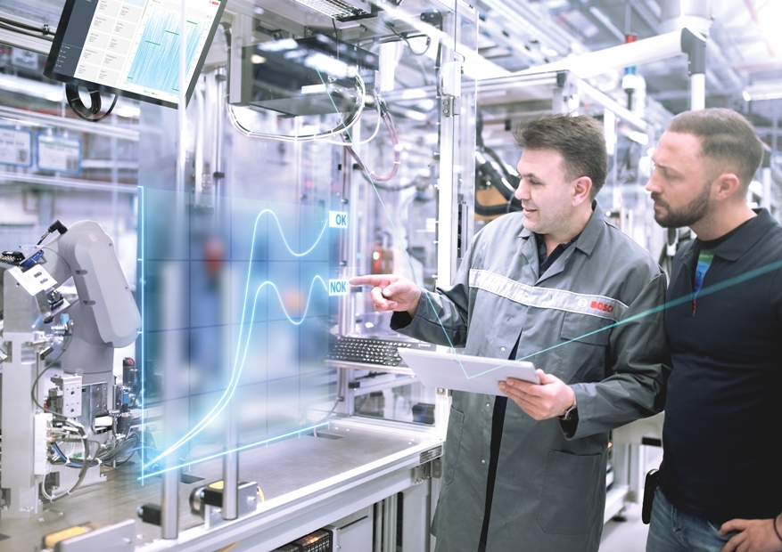 The Bosch vision for the factory of the future sees people as being as indispensible as ever
