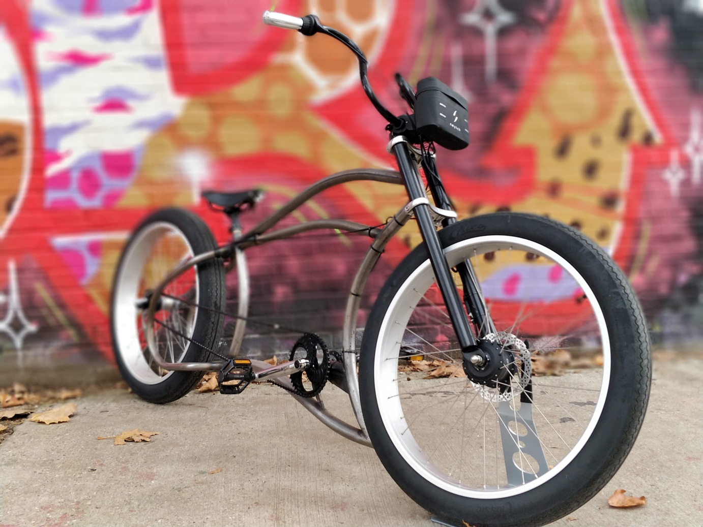 Electric bike conversion kits can be fitted to any type of bicycle