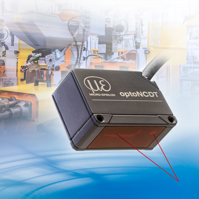 OptoNCDT distance and displacement measurement sensor for manufacturing automation