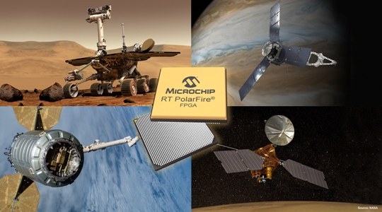 High radiation tolerance of FPGA enables its use in satellite based applications