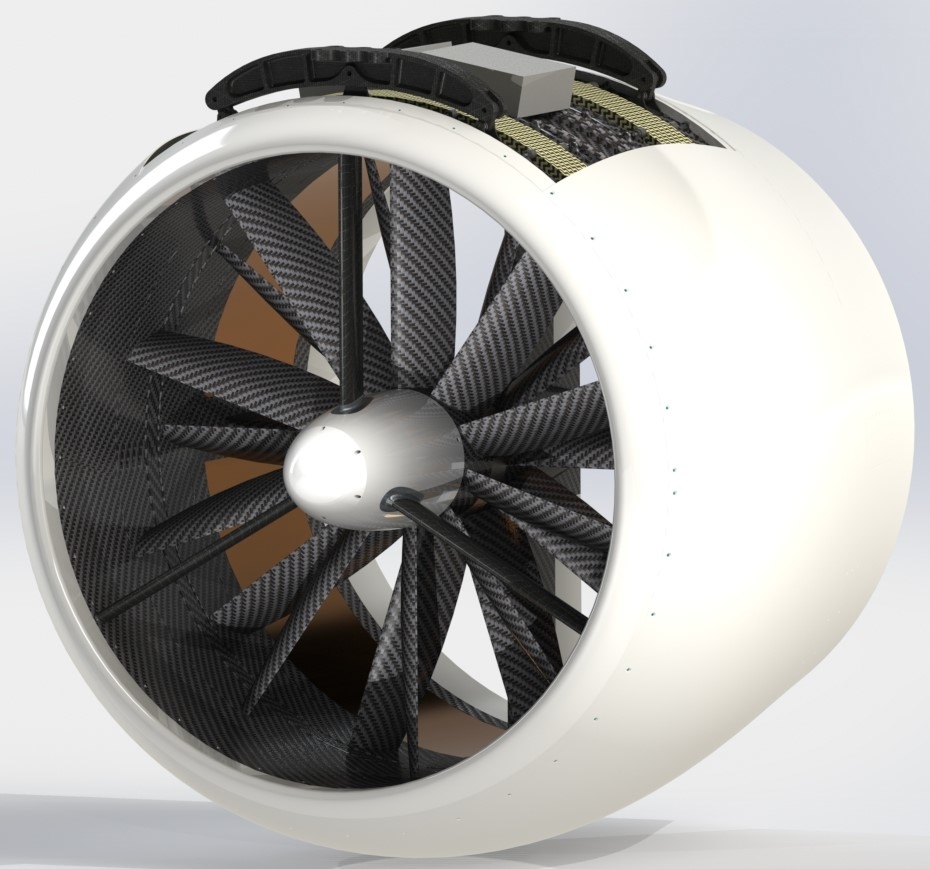 The InCEPTion Concept Propulsion Module will be key for electric urban aviation
