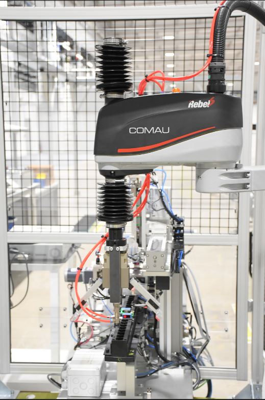 Robots play an essential role in open access battery manufacturing facility