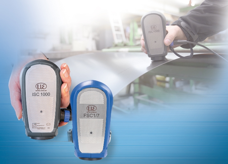 Handheld coating thickness measuring instruments can operate with carbon fibre or metal substrates