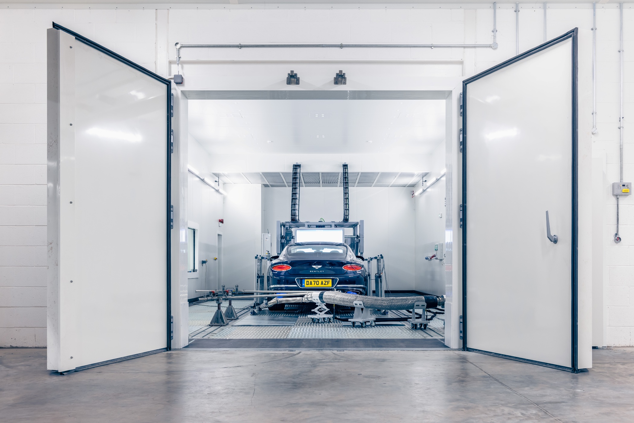 Climate controlled dynamometer takes pride of place at Bentley’s test centre in Crewe
