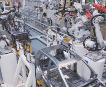 Industrial robots support cellular manufacturing and the addition of battery technology