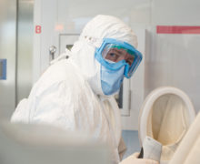 Disposable cleanroom garments are made in different materials