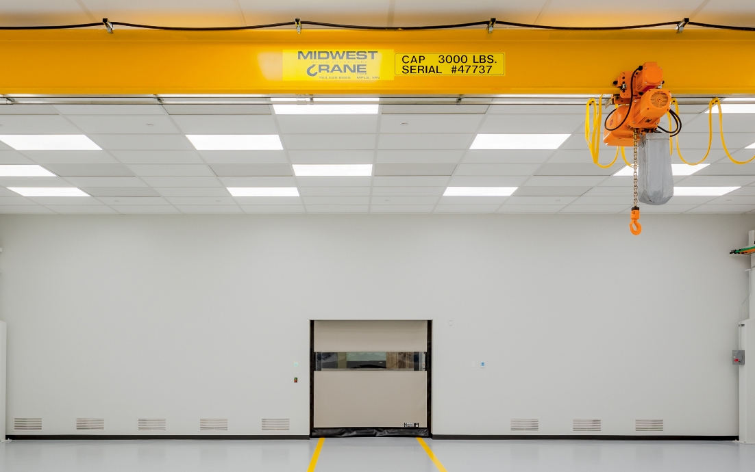 Spectrum Plastics Class 8 cleanroom space was expands to a total of 929 square metres
