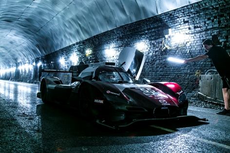Catesby Tunnel in Northamptonshire has moved from steam traction to motorsport