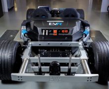 Scalable Battery Module provides the power for the hypercar vehicle platform