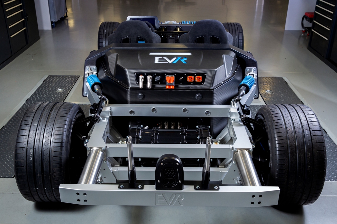 Scalable Battery Module provides the power for the hypercar vehicle platform