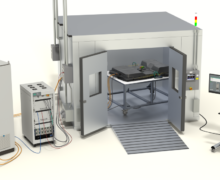 BTS allows multiple battery testing including alongside environmental climatic testing