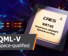 CAES GR740 has received QML-V and QML-Q certification from the Defence Logistics Agency