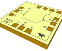 HiRel 30 GHz Rad Hard SPDT RF Switch TDSW030A2T for use in radiation tolerant space applications