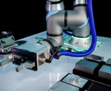 An important application for cobots is machine tending, serving machinery used by human operators