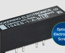 High voltage reed relays gain electrostatic shielding