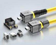 Industrial Ethernet connector has field-installable and overmoulded versions