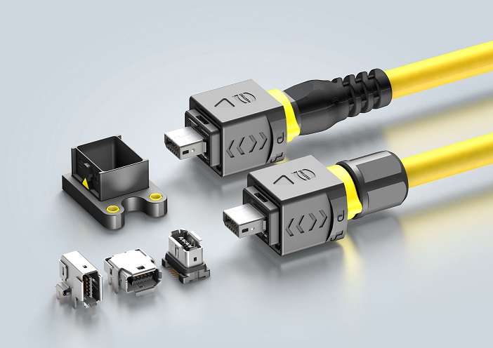 Industrial Ethernet connector has field-installable and overmoulded versions
