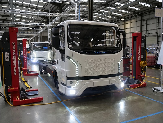 Type approval enables Tevva trucks to go to the UK and EU