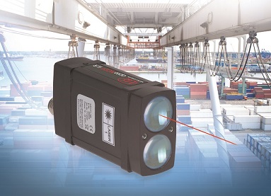 Laser distance sensor measures up to 270m with a resolution of 1mm