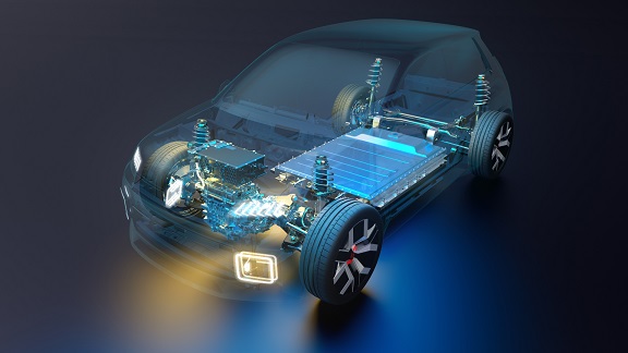 An entirely new platform with fewer battery modules and lower centre of gravity for smaller Renault vehicles
