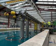 Sludge retrieval trials were carried out at Forth’s Deep Recovery Facility