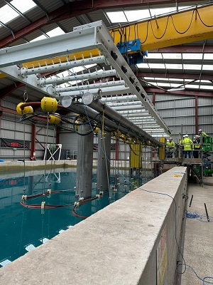 Sludge retrieval trials were carried out at Forth’s Deep Recovery Facility