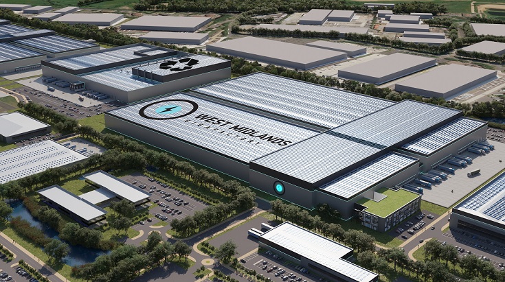 The West Midlands Gigafactory in the UK is expected to have a capacity of 60GWh
